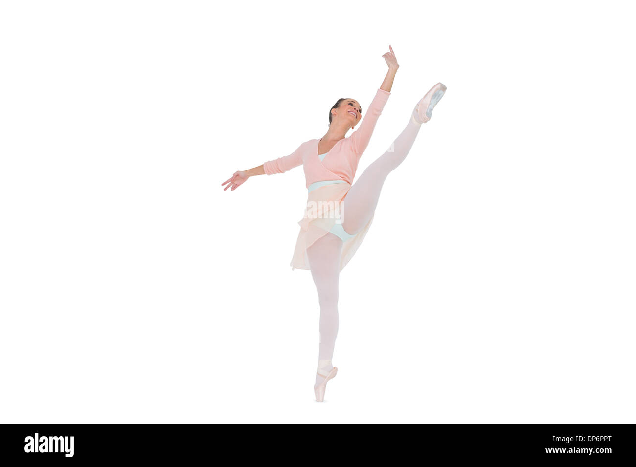 Splendida ballerina dancing Foto Stock