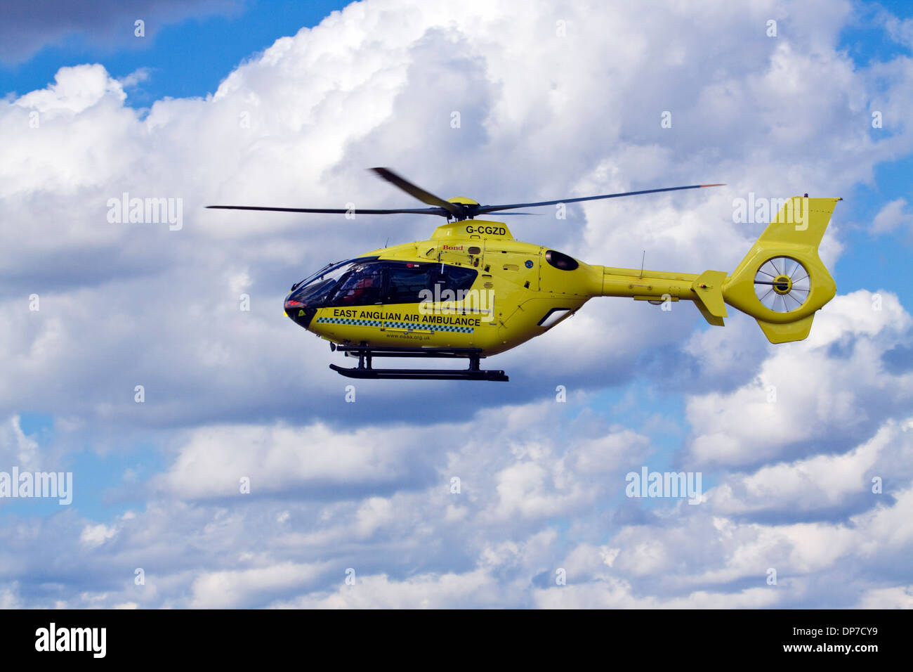 East Anglian Air Ambulance Foto Stock