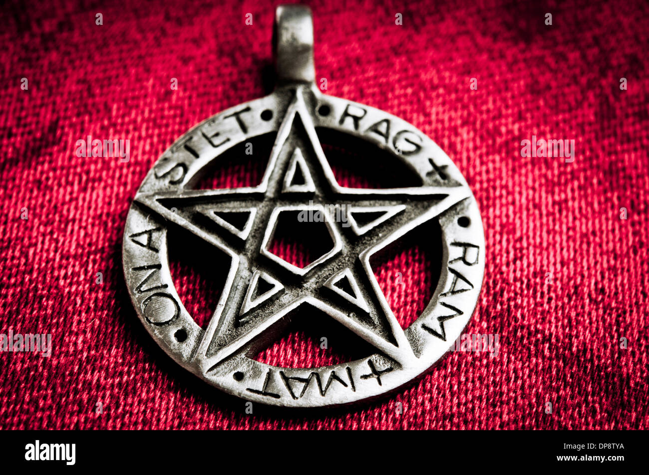 pentagram magico Foto Stock
