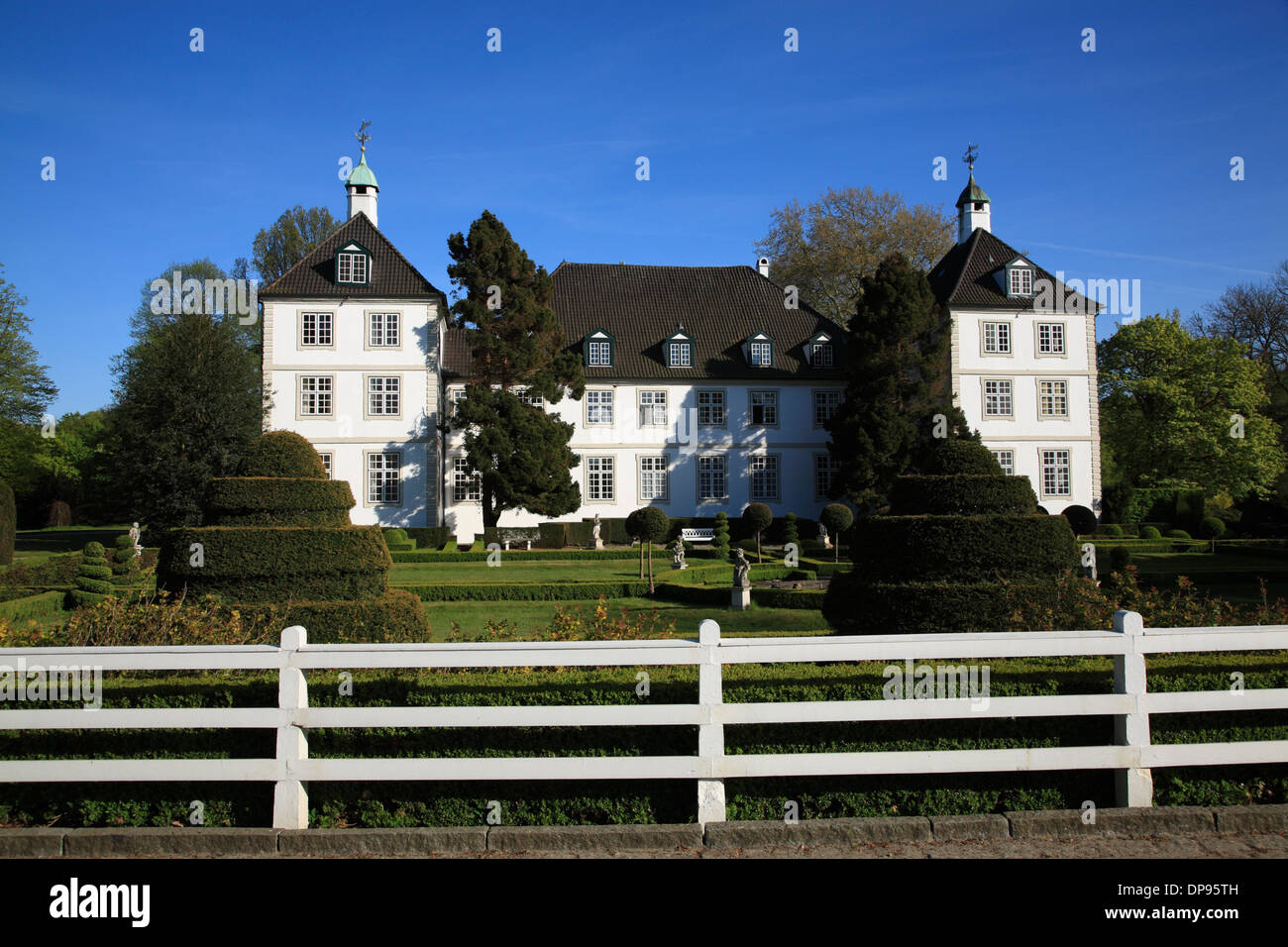 Mansion manor Gut Panker, Holsteinische Schweiz, Schleswig-Holstein, Germania, Europa Foto Stock