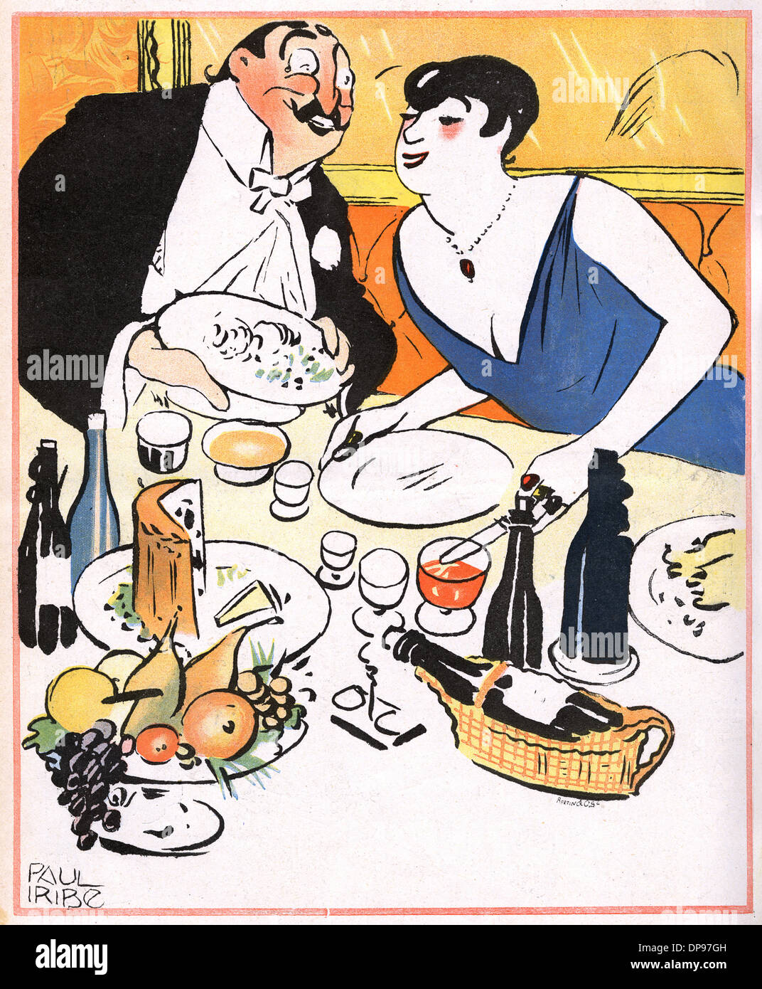 Più Brain Madame? 1904 Foto Stock