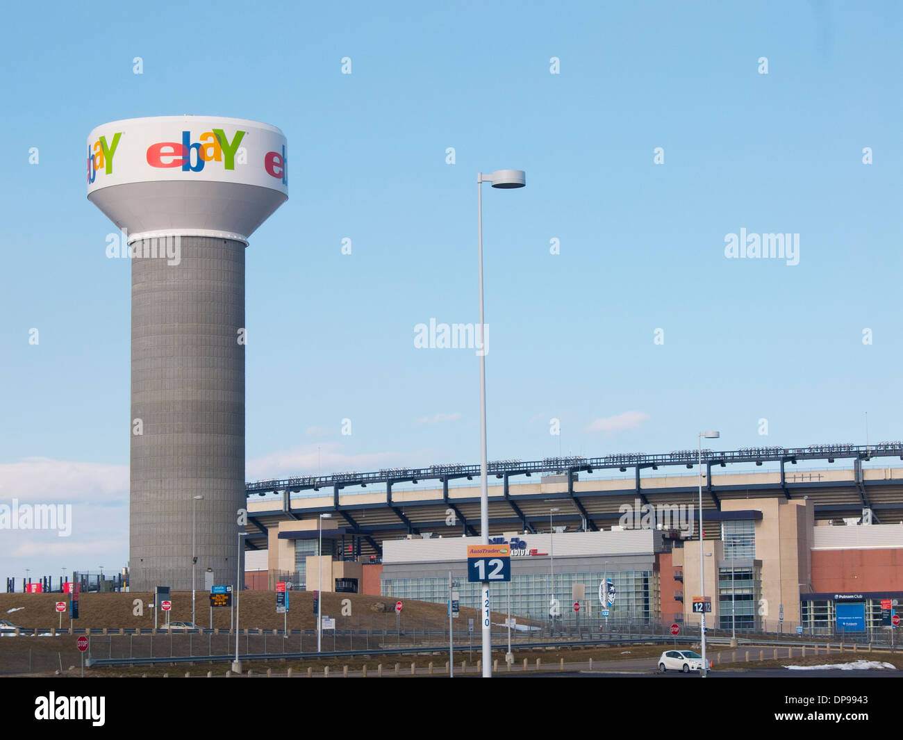 New England Patriots stadium di Foxborough MA Foto Stock