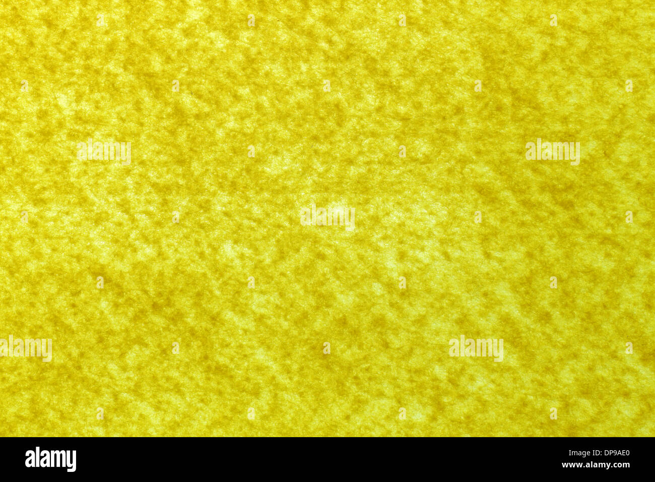 Close up giallo foglio di feltro Foto Stock