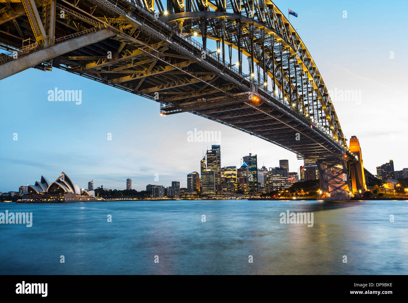 Il Ponte del Porto di Sydney, Australia Foto Stock