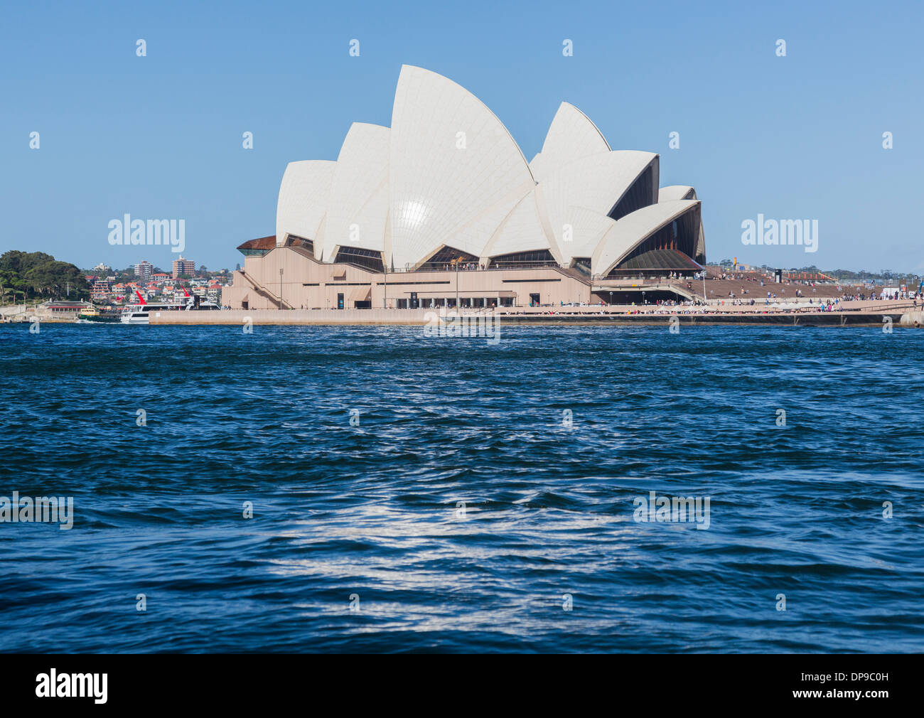 Sydney Opera House di Circular Quay, Sydney, Australia Foto Stock