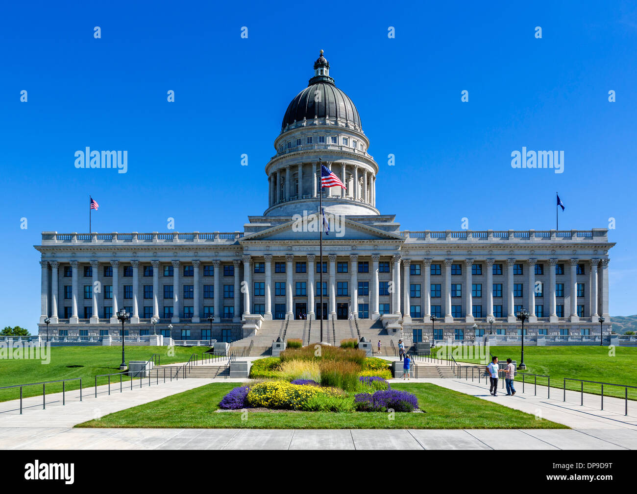 La Utah State Capitol, Salt Lake City, Utah, Stati Uniti d'America Foto Stock