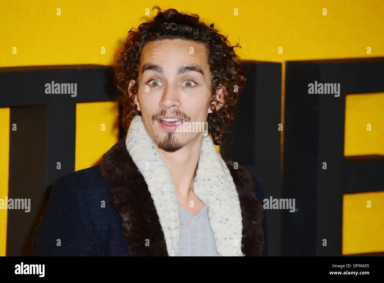 Londra, Regno Unito. Il 9 gennaio, 2014. Gli ospiti in arrivo presso la UK Premiere - il lupo di Wall Street a Leicester Square a Londra, 9 gennaio 2014. Credito: Vedere Li/Alamy Live News Foto Stock