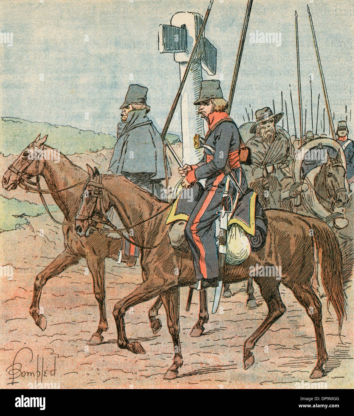 Soldati russi Foto Stock