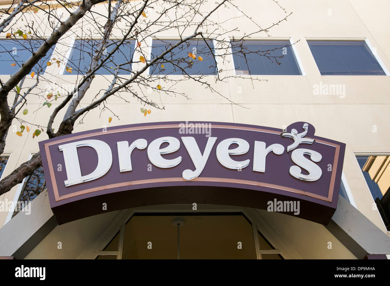La sede centrale di Dreyer's Ice Cream, una unità di Nestlé a Oakland, in California. Foto Stock
