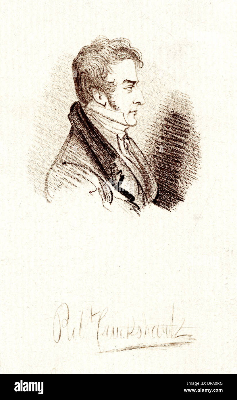 ROBERT CRUIKSHANK Foto Stock