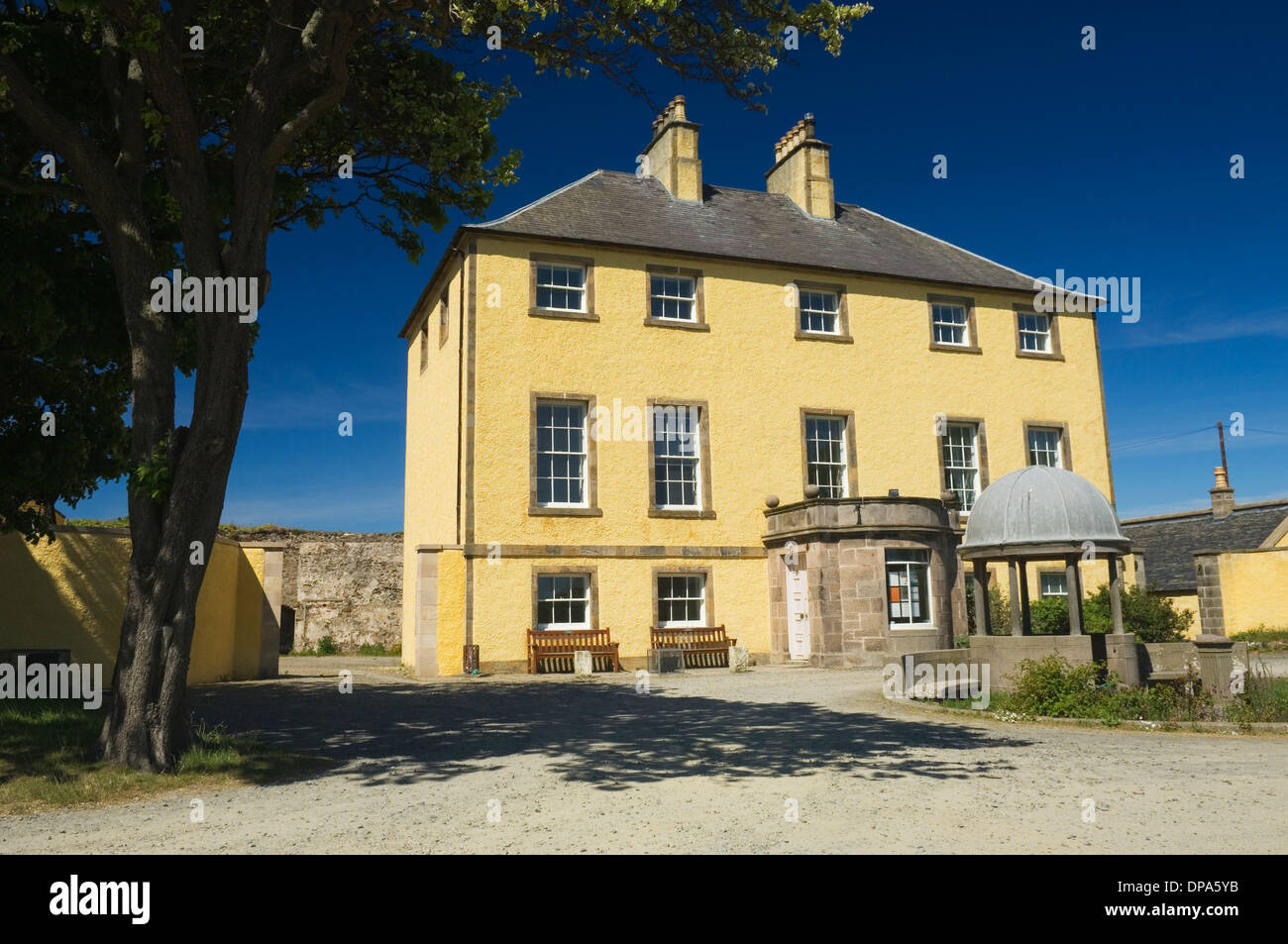 Castello di Banff - edificio storico nella città di Banff, Aberdeenshire, Scozia. Ora una comunità e arts. Foto Stock