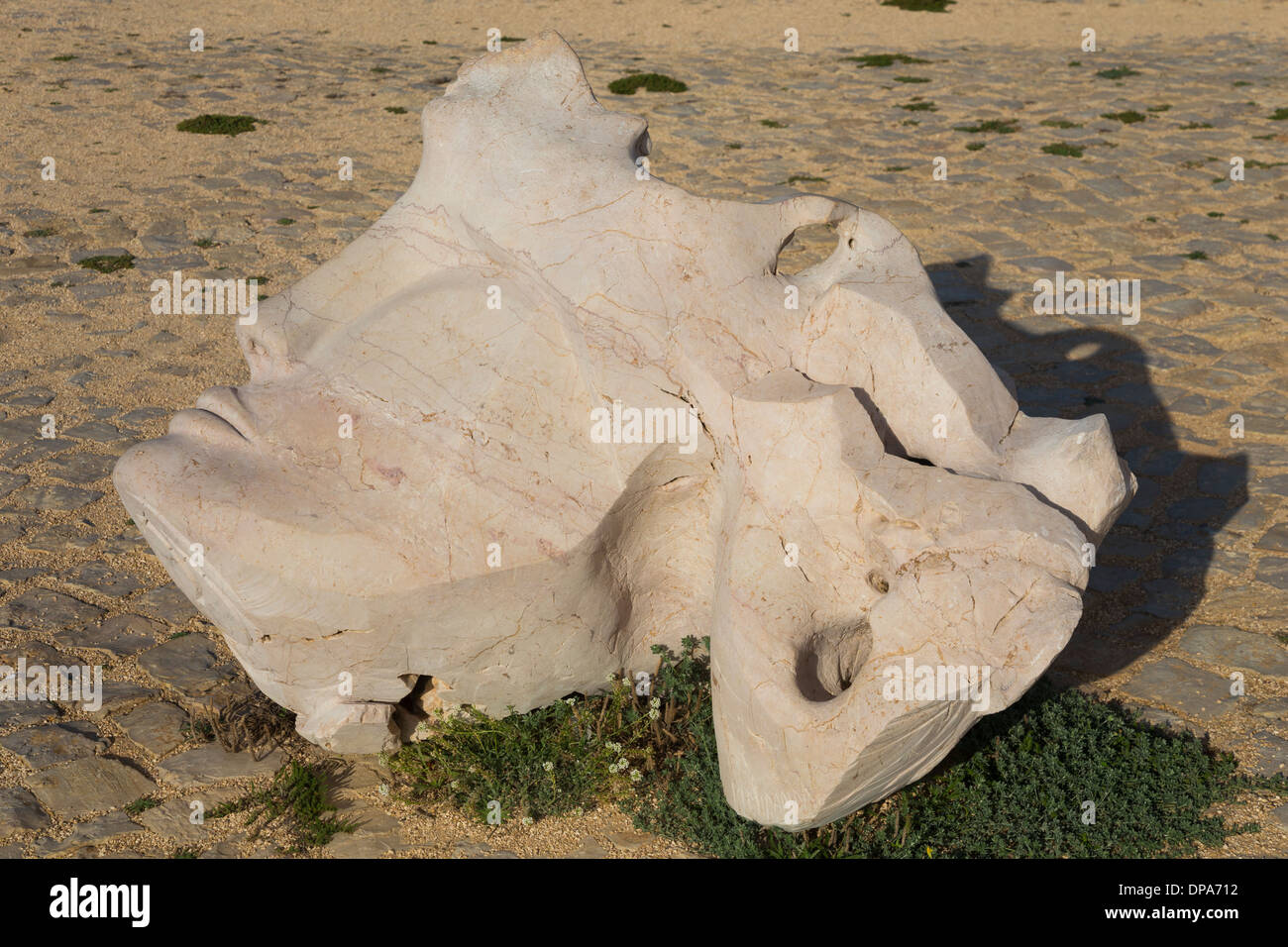 Argonaut - Scultura da Mario Miranda a Sagres, Portogallo Foto Stock