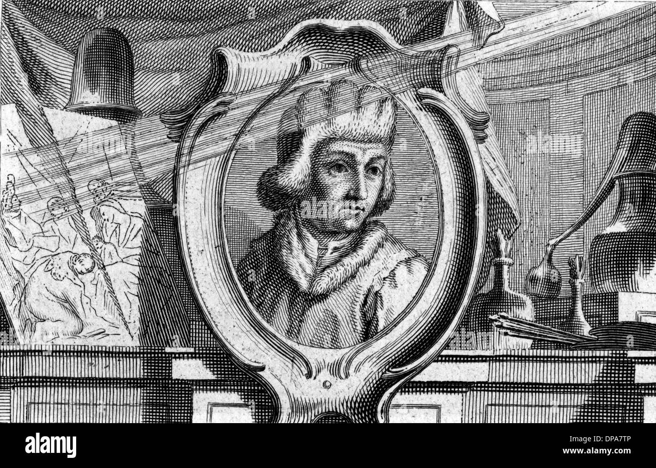 HUBERT Van Eyck/ovale Foto Stock