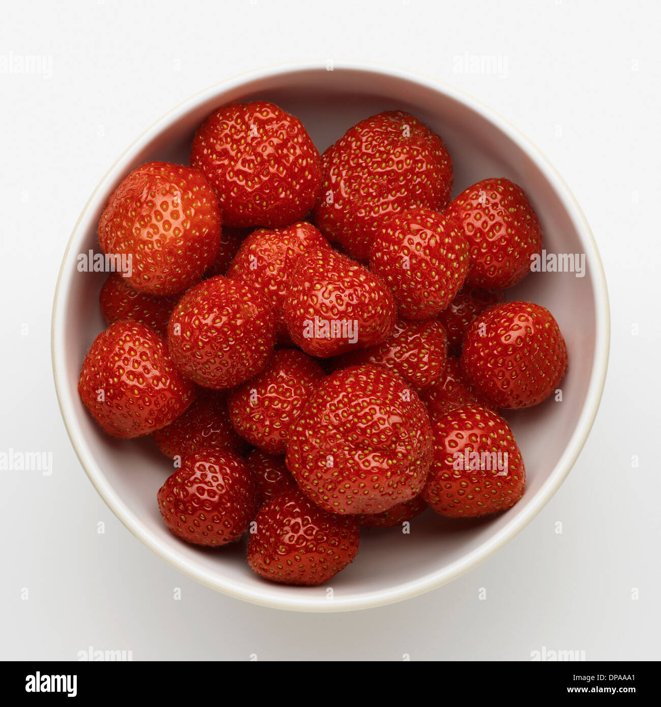 Coppa di fragole Foto Stock