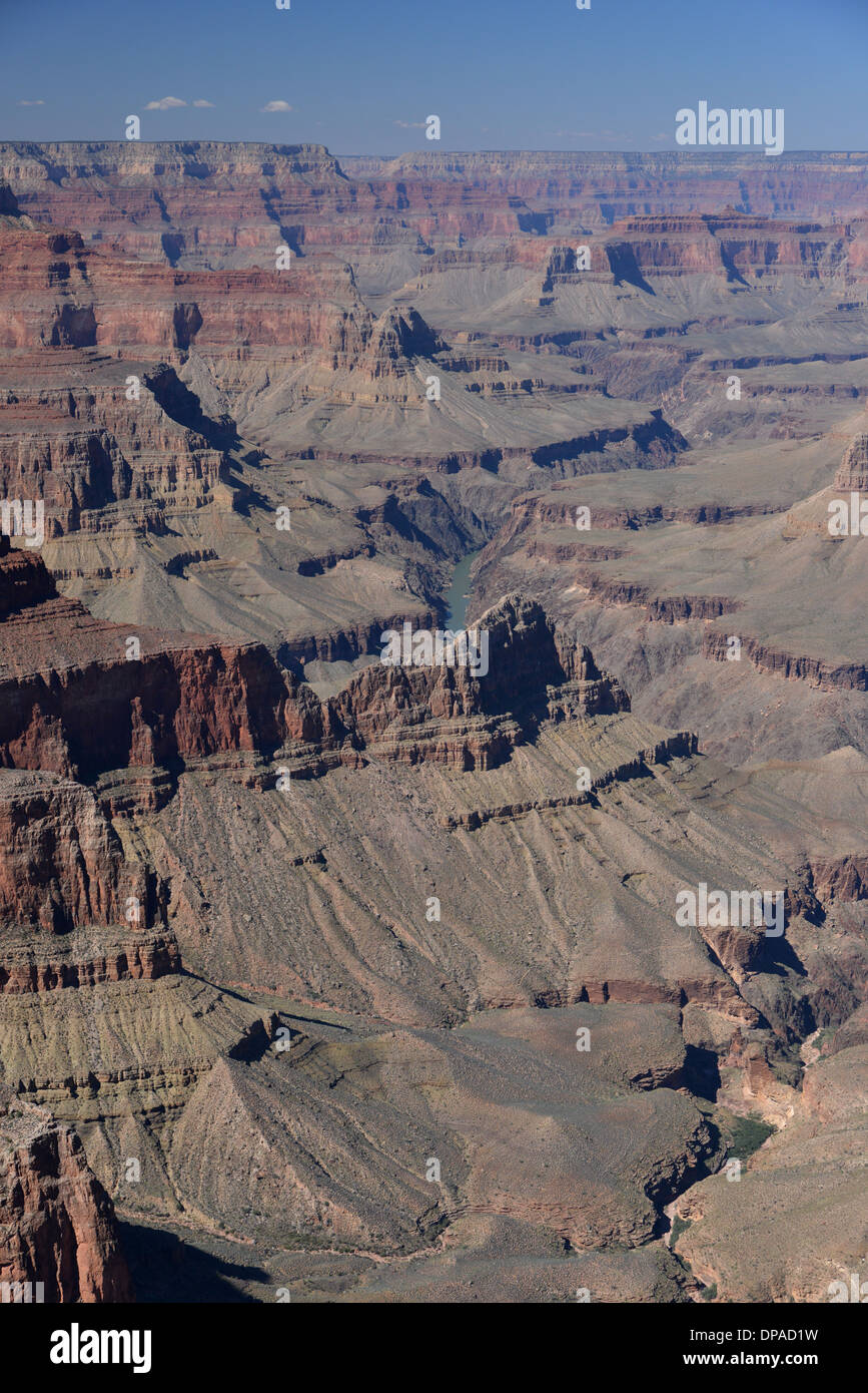Il Grand Canyon, Arizona, Stati Uniti. Vasto e impressionante meraviglia naturale Foto Stock