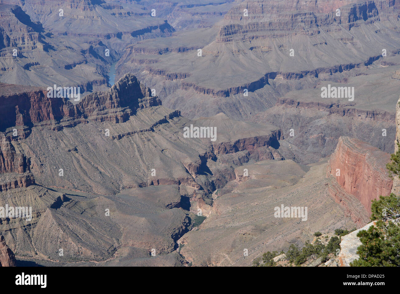 Il Grand Canyon, Arizona, Stati Uniti. Vasto e impressionante meraviglia naturale Foto Stock
