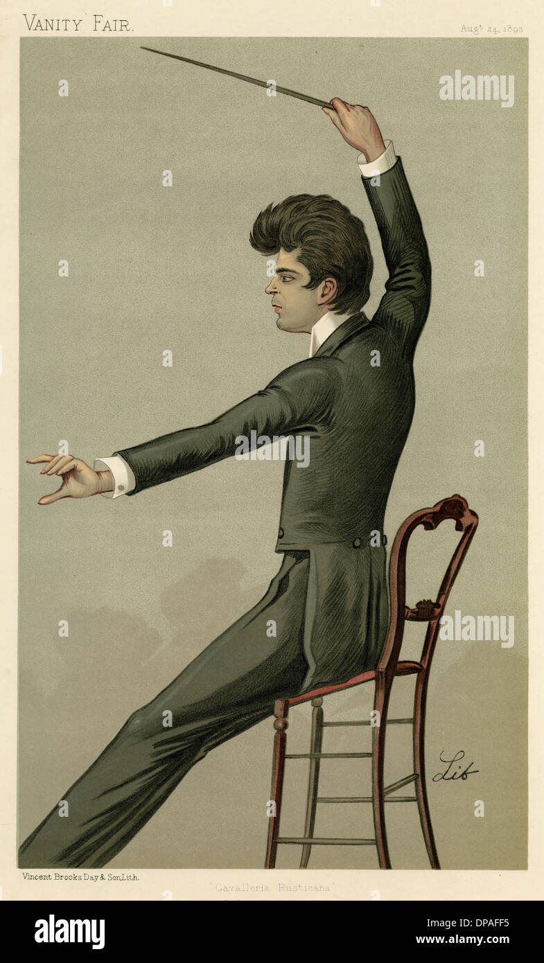 PIETRO MASCAGNI Foto Stock