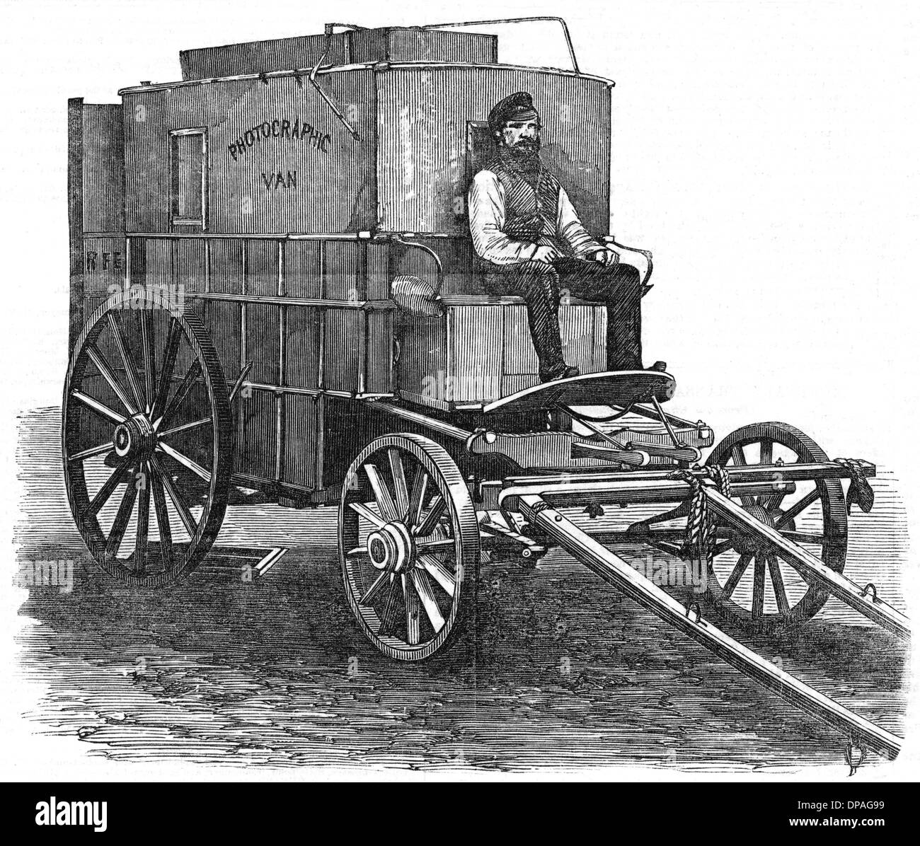 Foto FENTONS VAN-CRIMEA Foto Stock