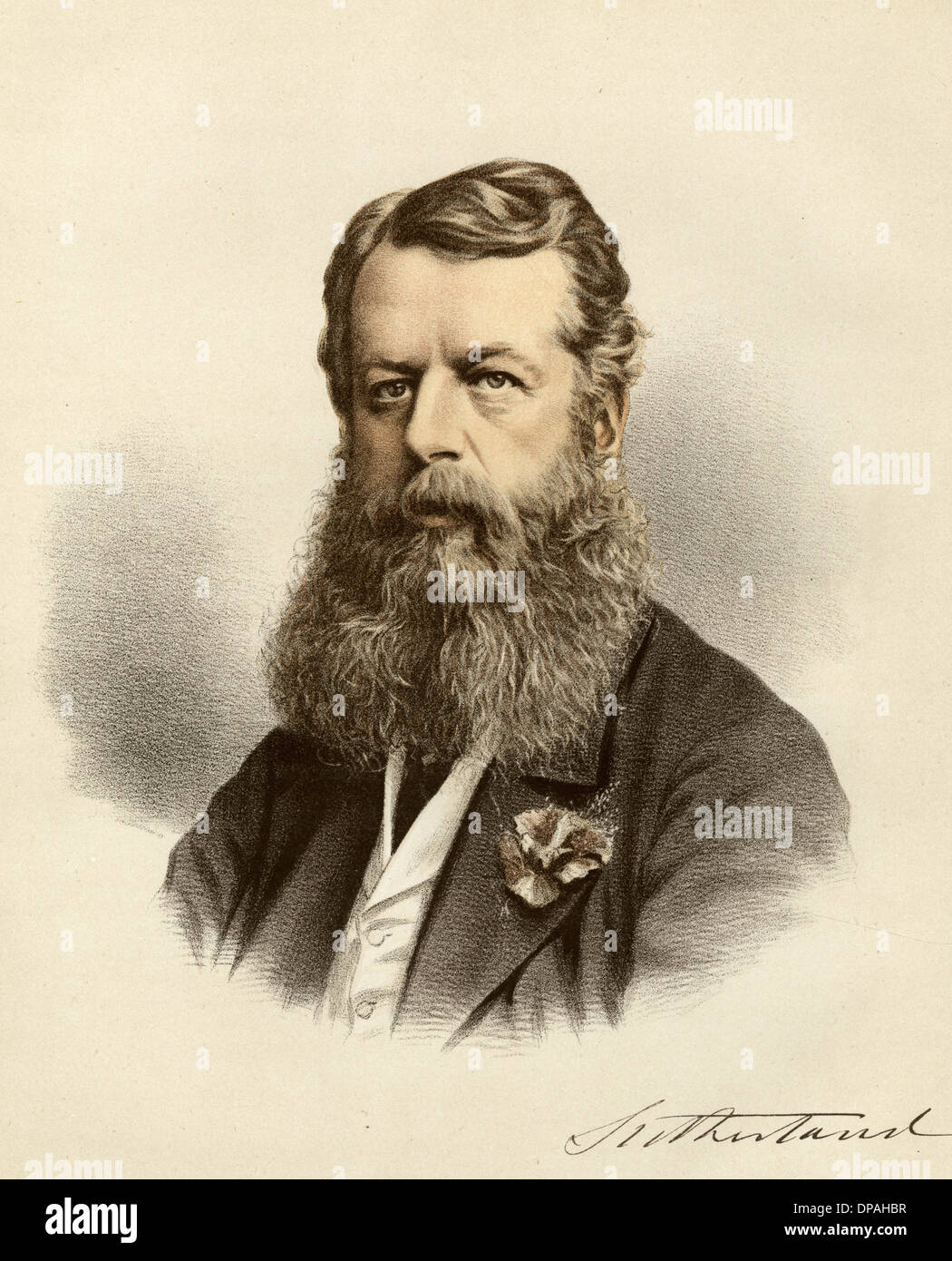 SUTHERLAND/4TH DUCA/COL Foto Stock