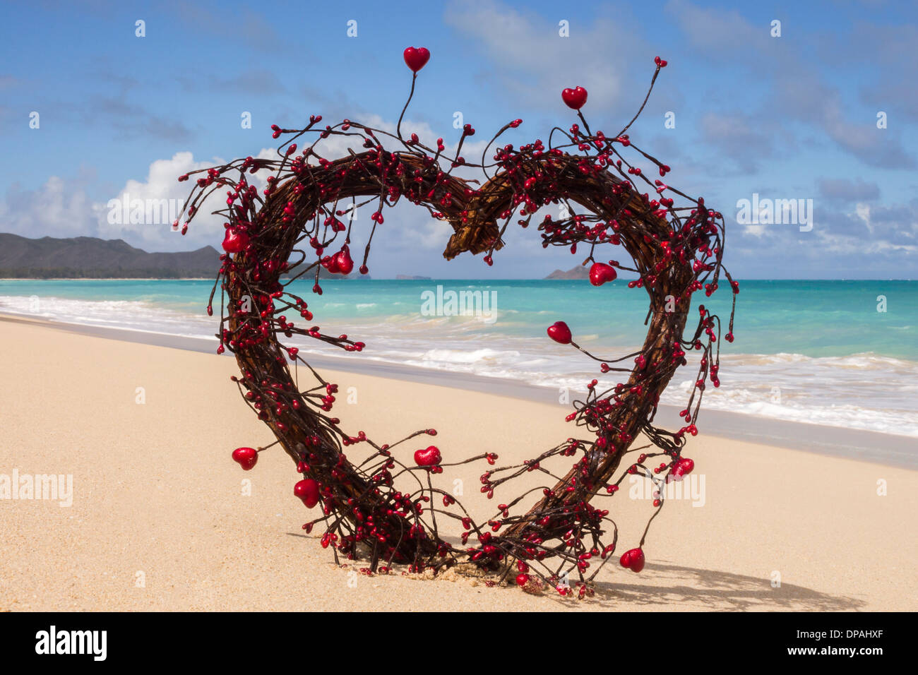 RED OCEAN Cuore in legno per nonni, idea regalo per nipoti