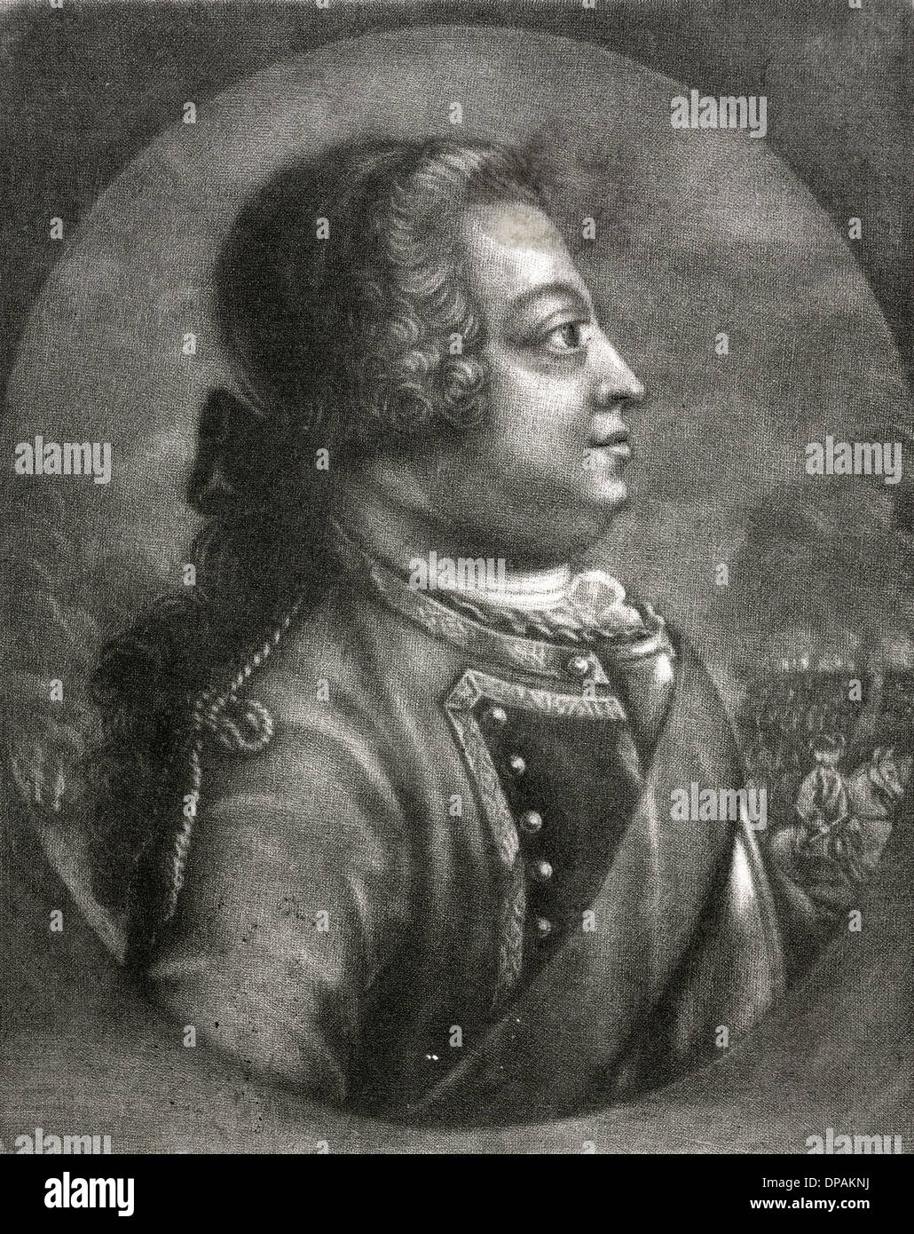 WILLIAM DUCA CUMBERLAND Foto Stock