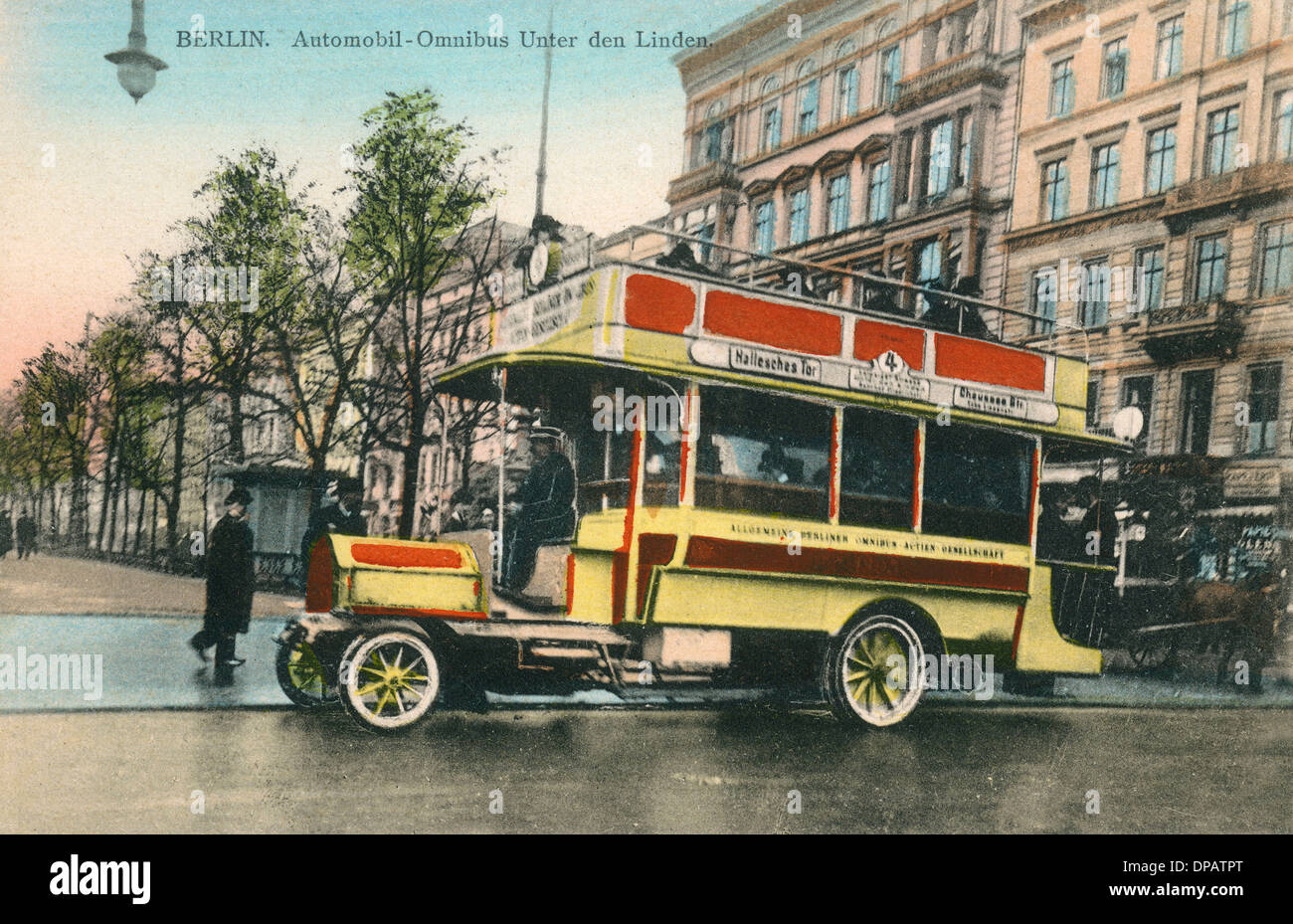 Autobus tedesco Foto Stock