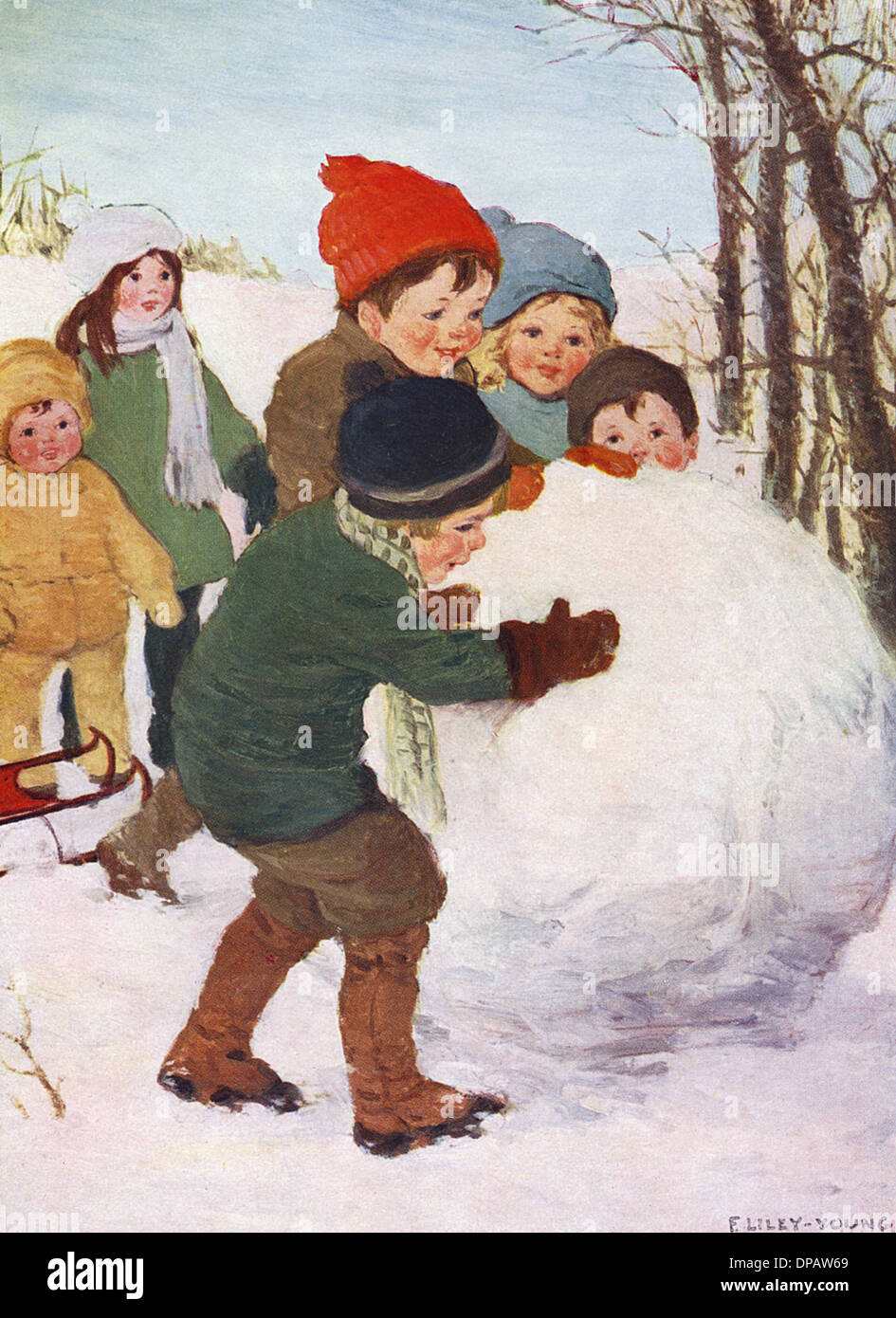 Gioco di palle di neve immagini e fotografie stock ad alta risoluzione -  Alamy