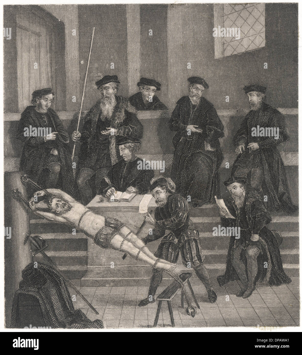 La PUNIZIONE/allungata Foto Stock