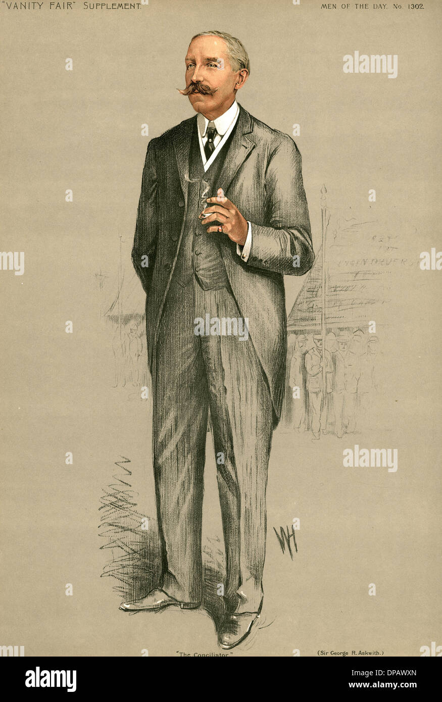 Tipo maschio/ASKWITH 1911 Foto Stock
