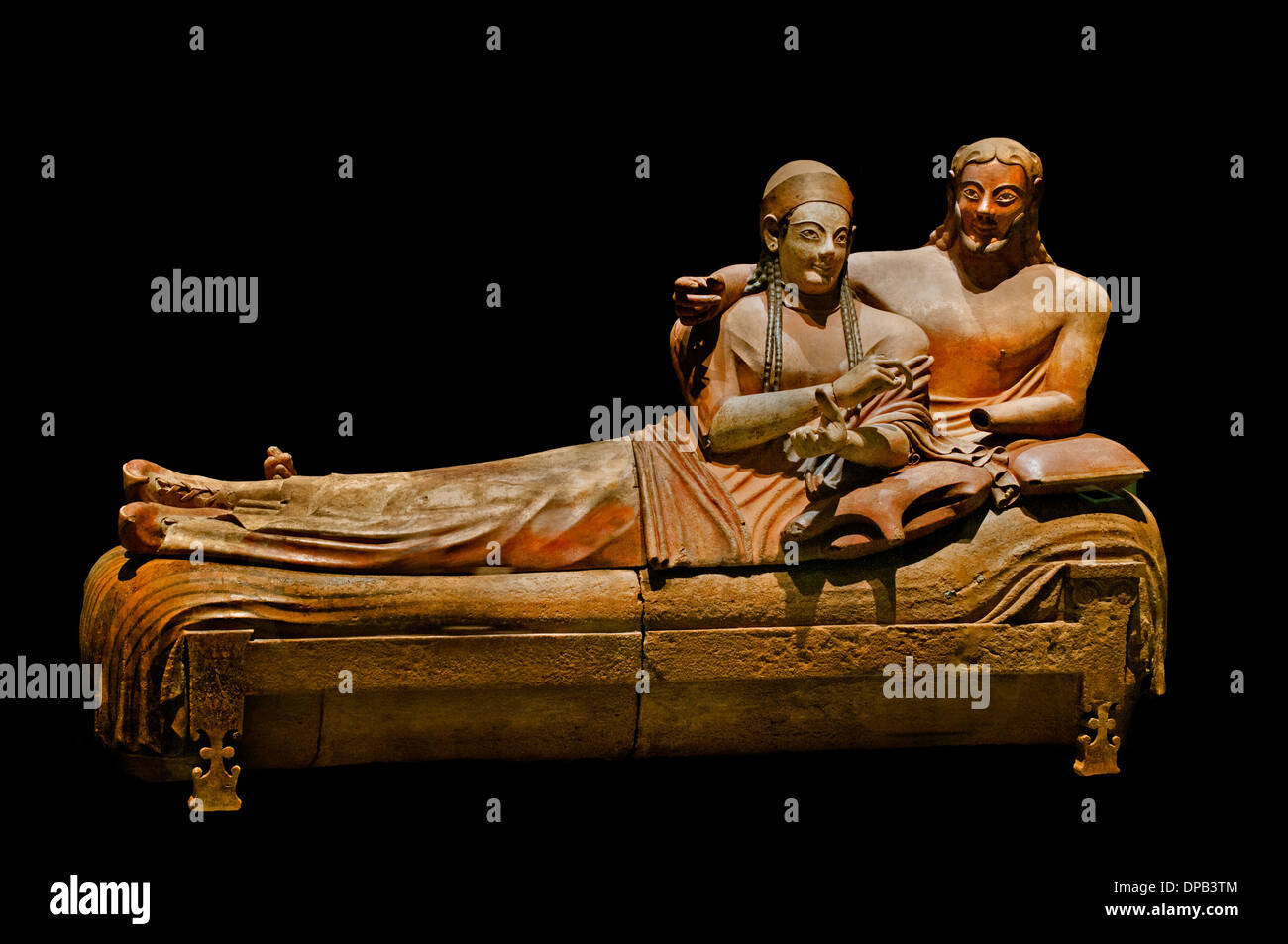 Antiche sculture etrusche immagini e fotografie stock ad alta
