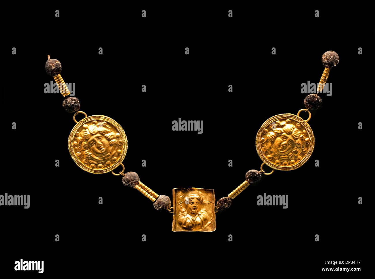 Gioielli in oro gioiello Greco Italiano 350-300 BC Sammlung ( Raccolta ) James Loeb 1867 - 1933 Germania Foto Stock