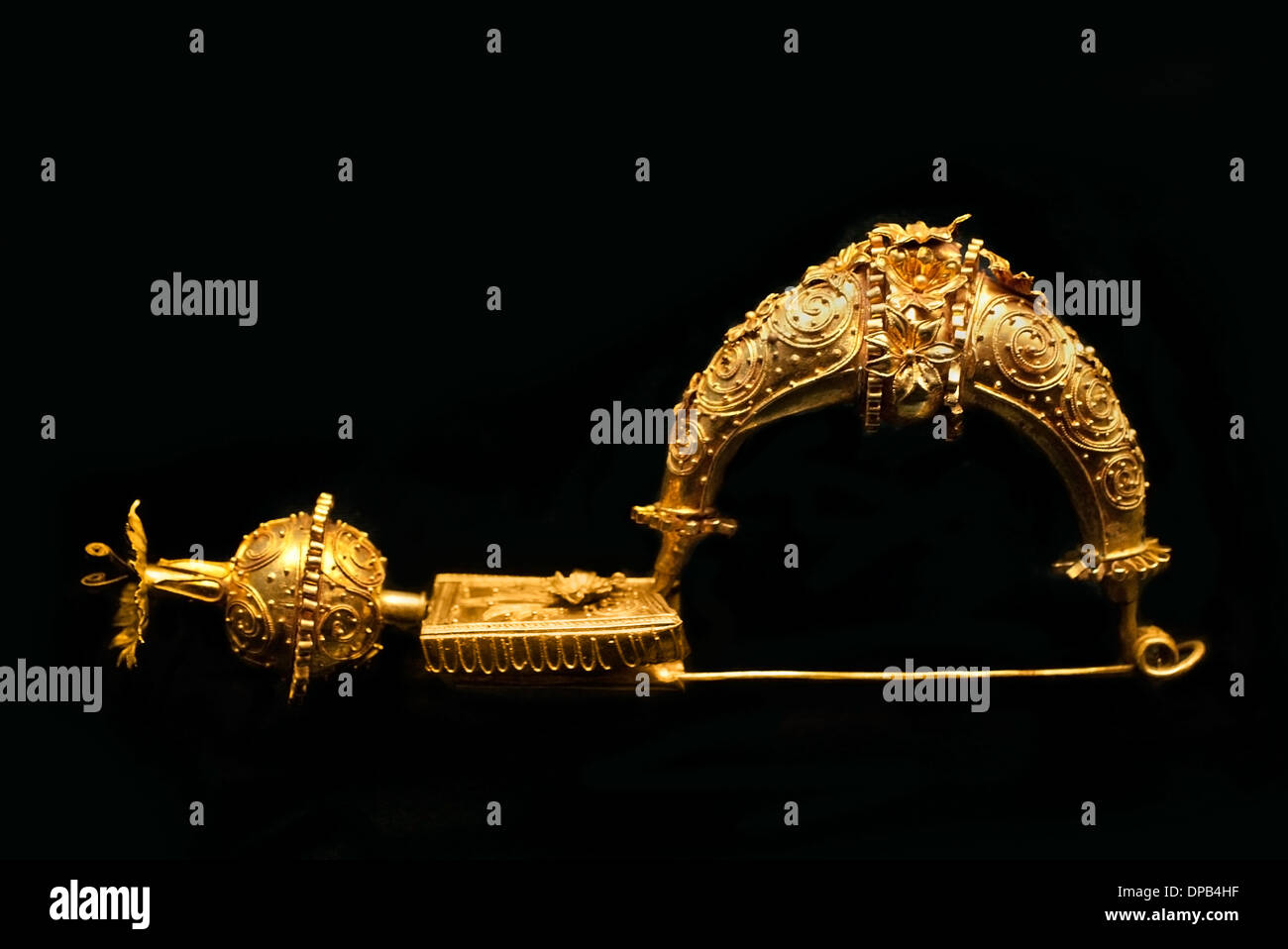 Gioielli in oro gioiello Greco Italiano 350-300 BC Sammlung ( Raccolta ) James Loeb 1867 - 1933 Germania Foto Stock