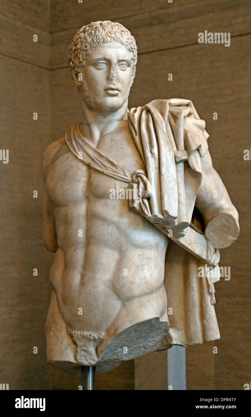 Così chiamato Monaco di Baviera Diomede ( Glyptothek ) copia romana originale greco 440-430 BC attribuita al Greco Kresilas Foto Stock