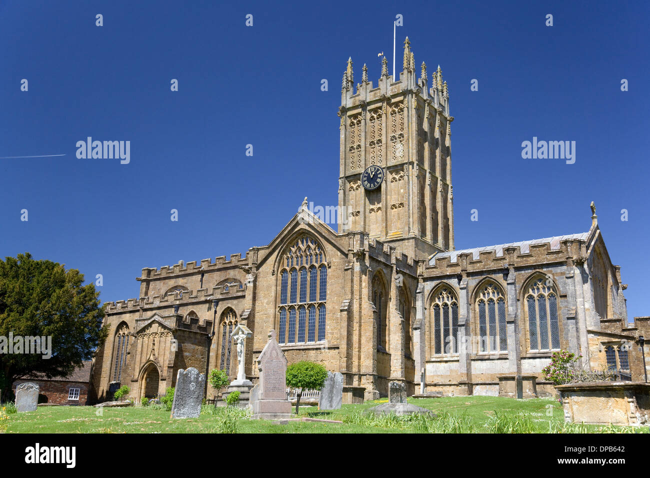 Il Minster Chiesa, Ilminster, Somerset Foto Stock