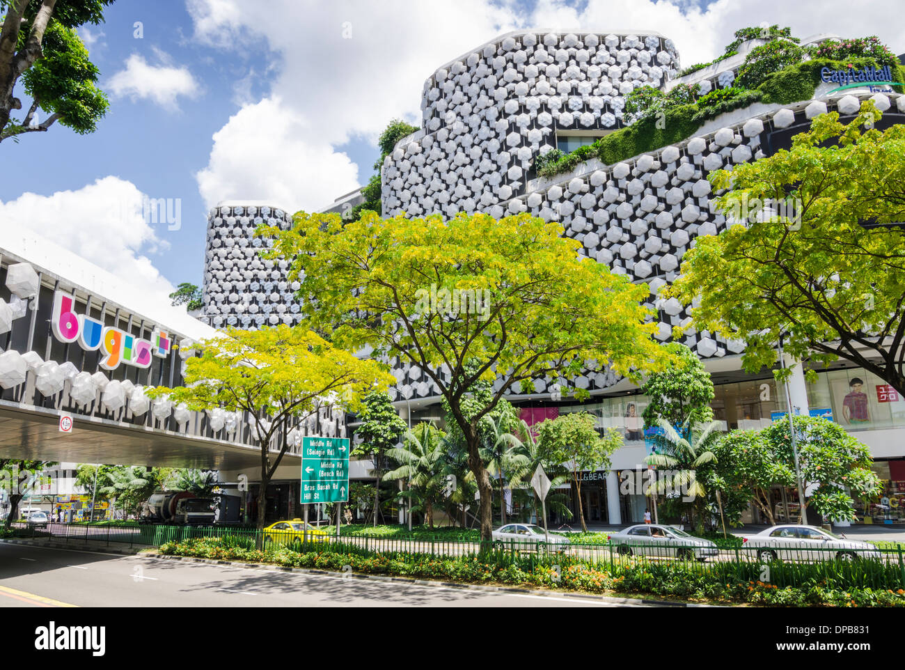 Il Bugis Junction Shopping Mall, Singapore Foto Stock