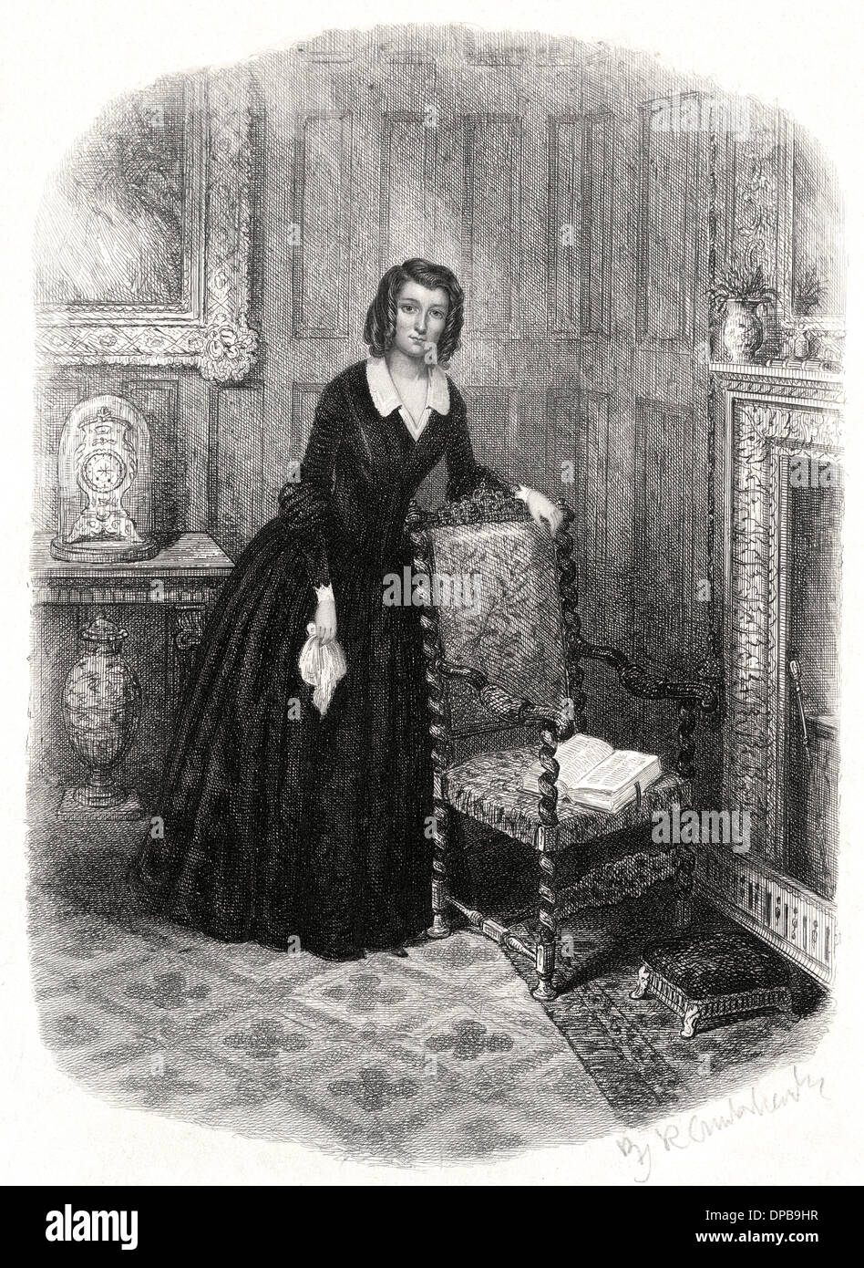 ELIZA COOK 1849 Foto Stock