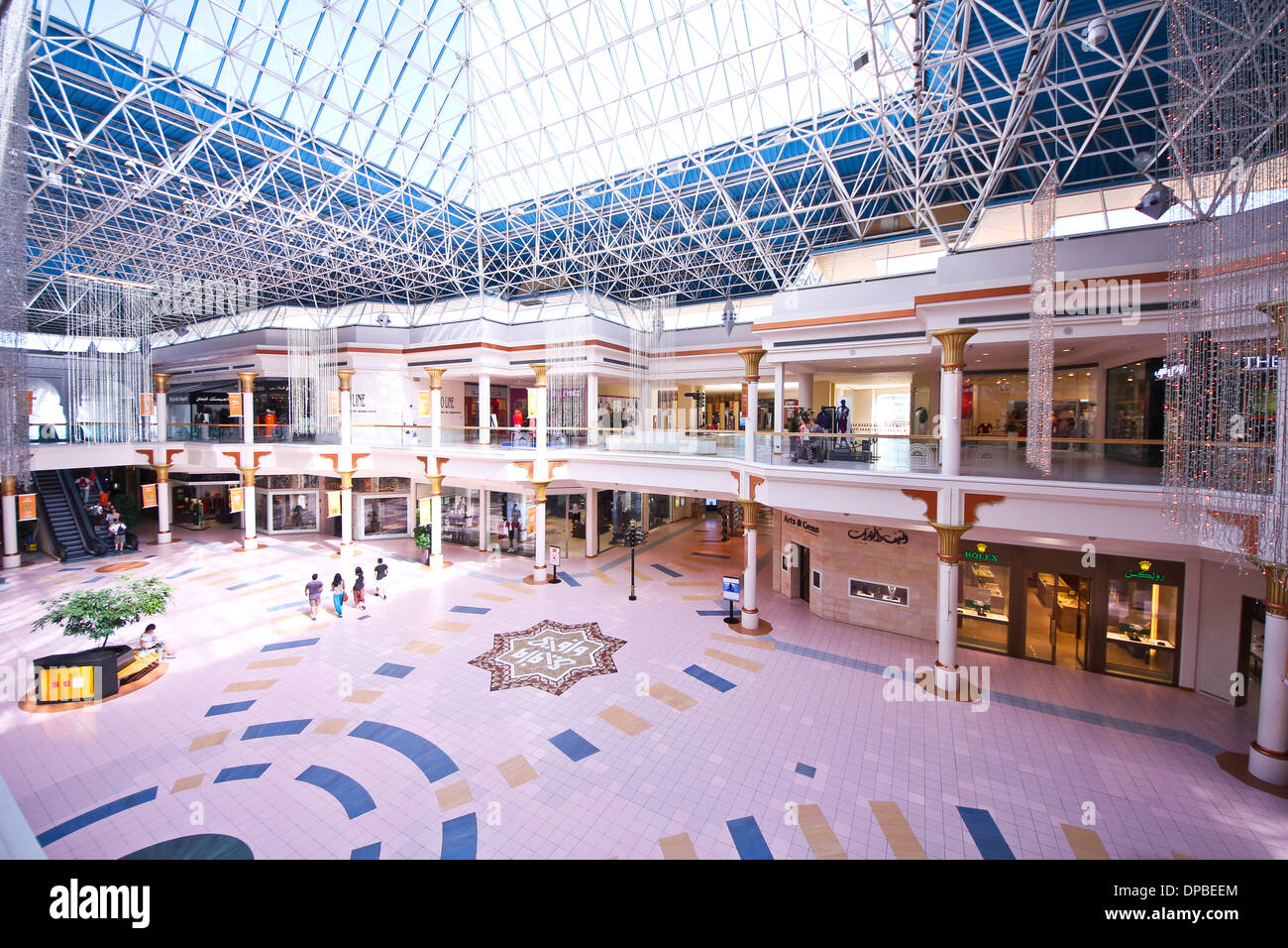 Wafi City Mall in Dubai, UAE. Foto Stock