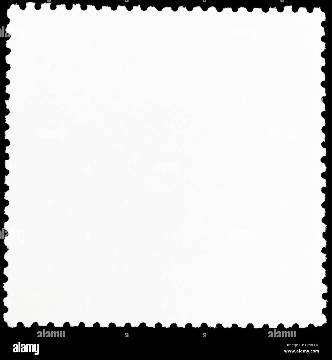 Lo sfondo da un lato inverso del quadrato francobollo Foto Stock