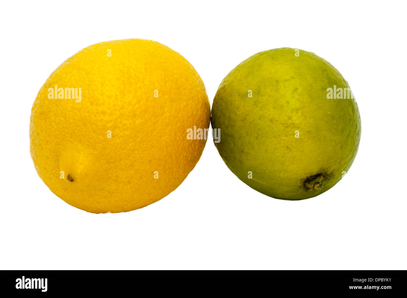 Agrumi limone e lime Foto Stock