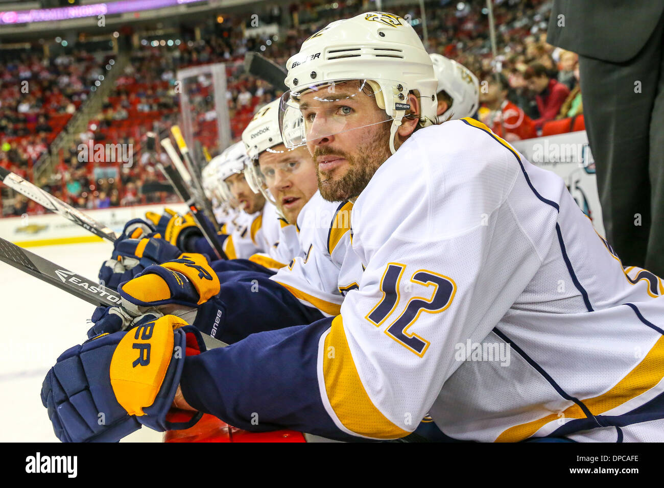 Nashville Predators centro Mike Fisher Foto Stock