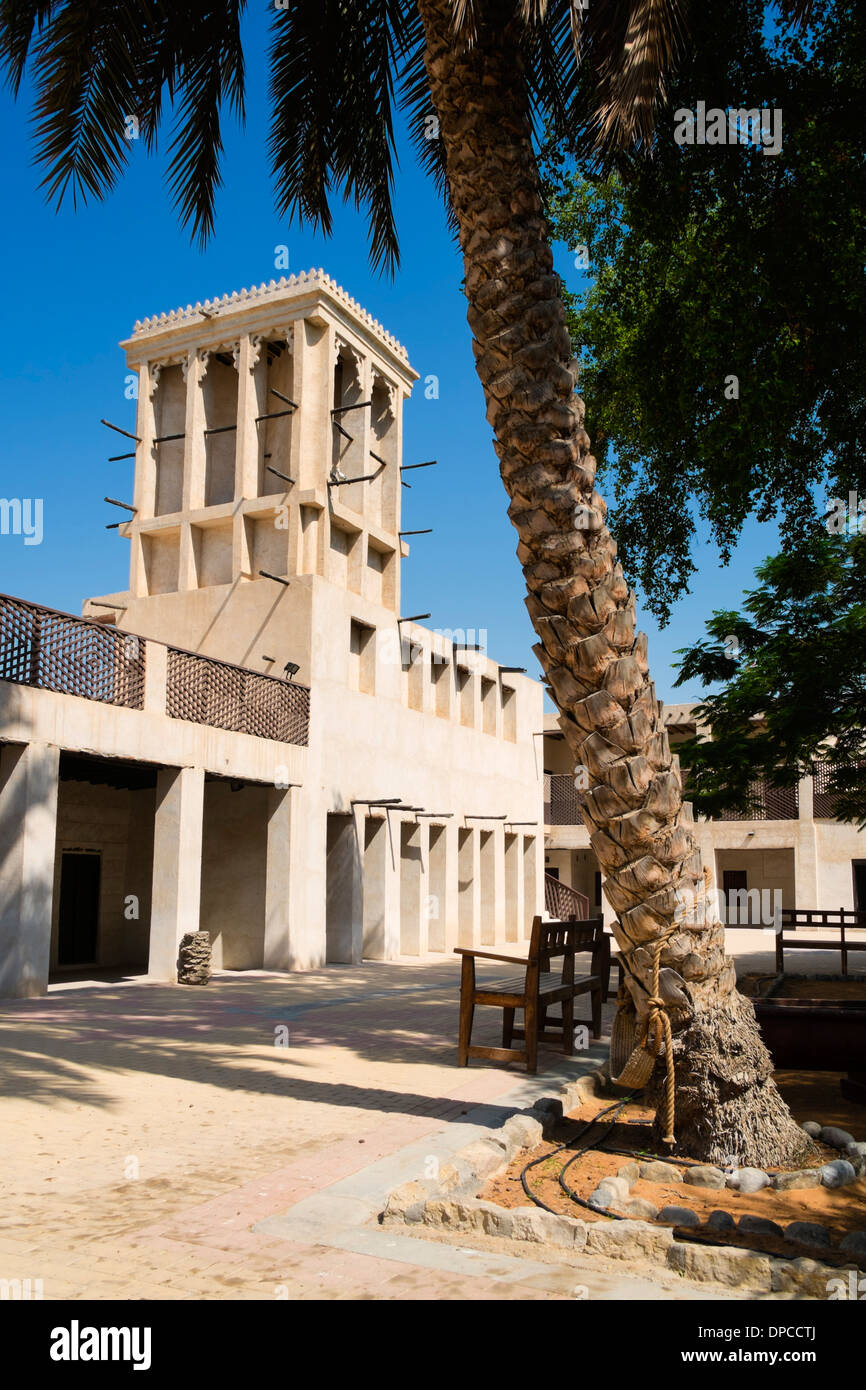 Il museo di Ras Al Khaimah basato in ex fort negli Emirati Arabi Uniti EMIRATI ARABI UNITI Foto Stock