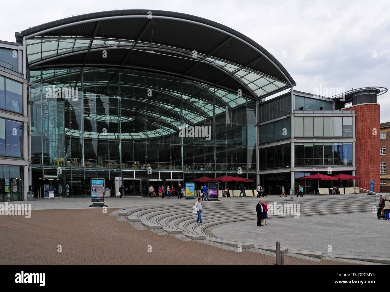 Il Forum di Norwich. Foto Stock