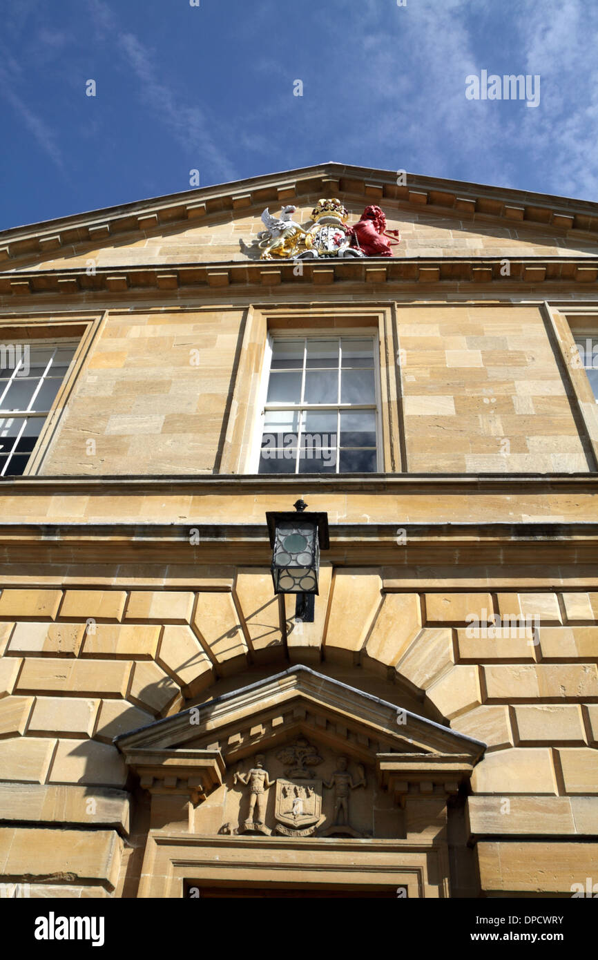 Town Hall Woodstock Oxfordshire Foto Stock