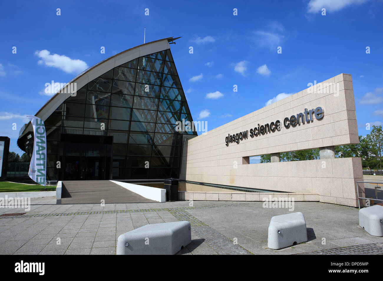 Il Glasgow Science Centre in Scozia UK Foto Stock