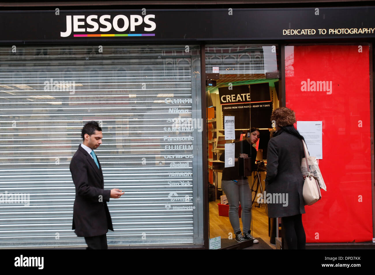 Jessops archivio fotografico nel centro di Londra Foto Stock