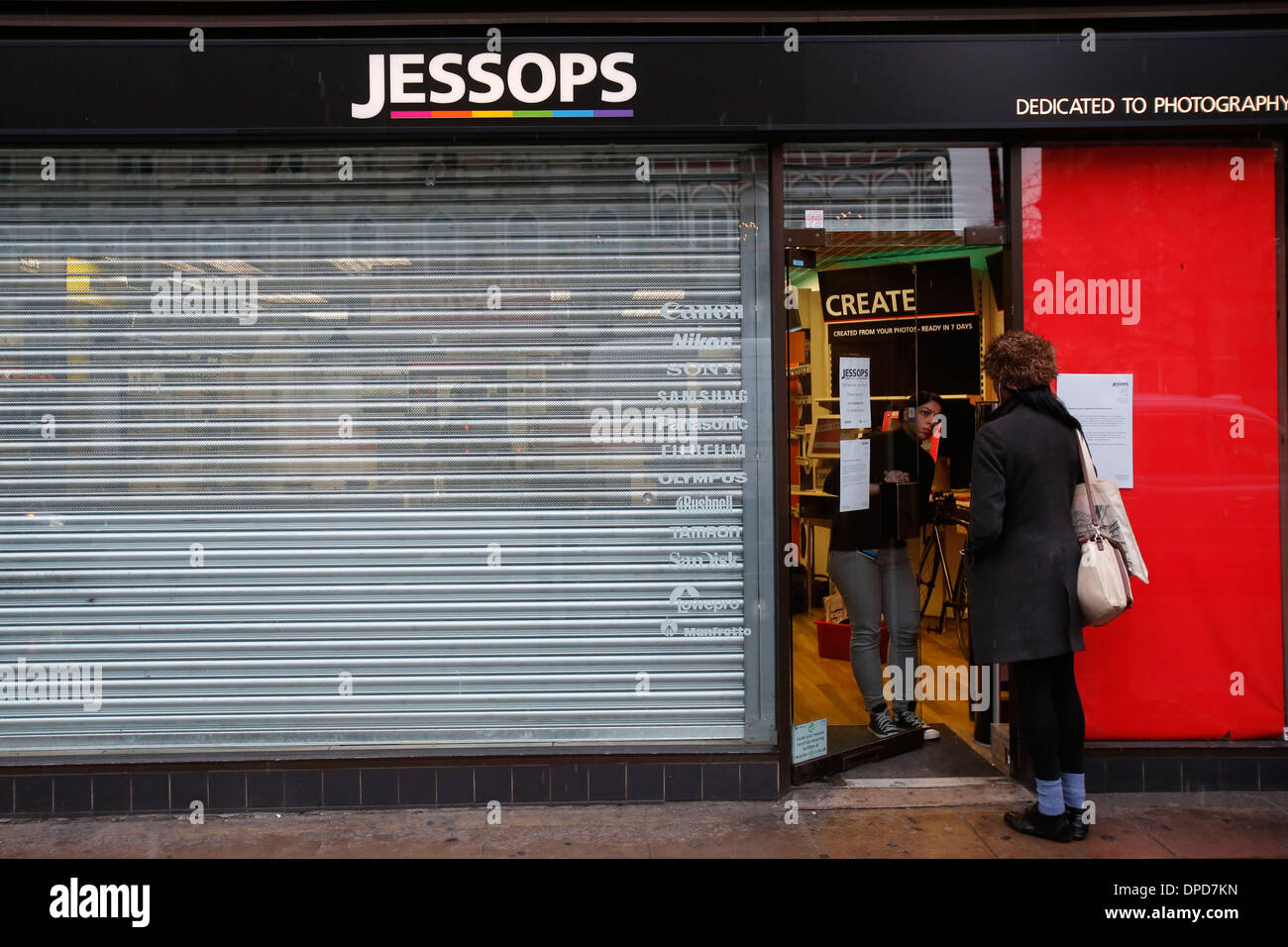 Jessops archivio fotografico nel centro di Londra Foto Stock