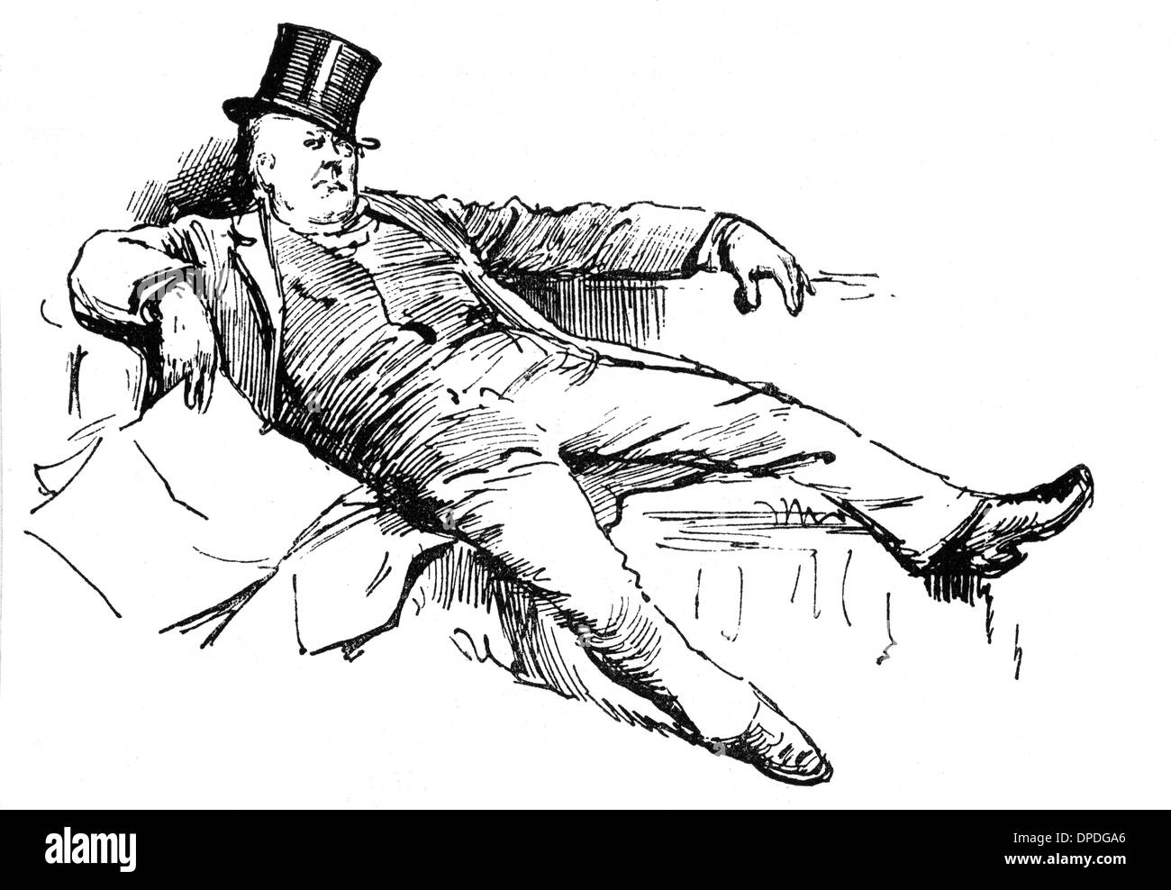 BRADLAUGH IN CASA Foto Stock