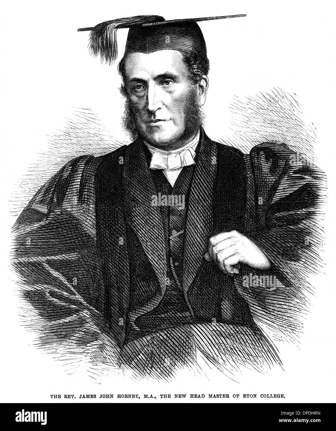 JAMES GIOVANNI HORNBY Foto Stock