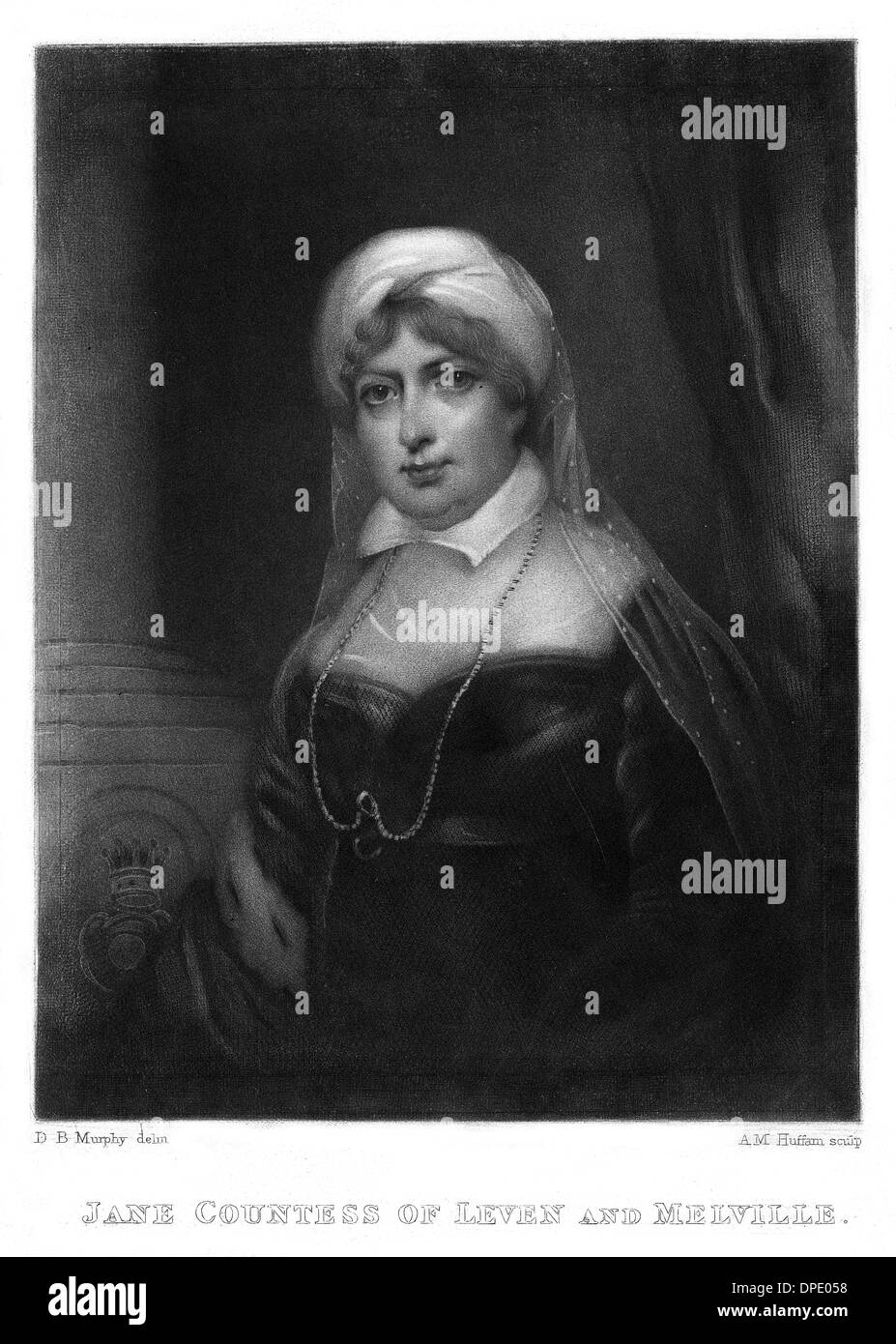 JANE CONTESSA LEVEN Foto Stock