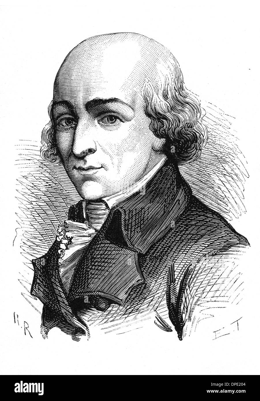 JEAN-BAPTISTE LOUVET 2 Foto Stock